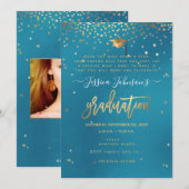 Diplôme, Invitation à Souhaiter sur les Étoiles (Devant / Derrière)