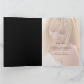 Diplômé Moderne Simple Calligraphie Merci Or (Intérieur)