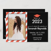 Diplôme Open House Invitation avec photo (Devant / Derrière)