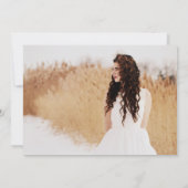 Diplôme Open House Invitation avec photo (Dos)