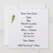 Diplôme ou toute occasion Invitation (Dos)