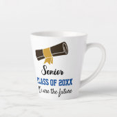 Diplôme Pour Le Diplômé Latte Mug (Droite)