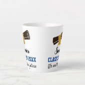 Diplôme Pour Le Diplômé Latte Mug (Devant)