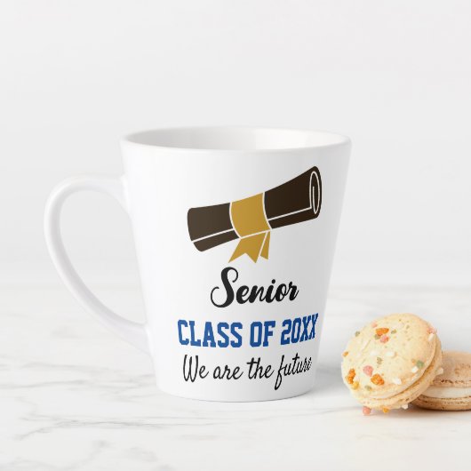 Diplôme Pour Le Diplômé Latte Mug (En situation)