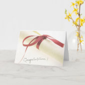 Diplôme Red Ribbon - Carte de diplôme (Fleur jaune)