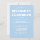 DIPLÔME RÉTRO MODERNE | INVITATION À LA DIPLÔME (Dos)