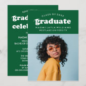 DIPLÔME RÉTRO MODERNE | INVITATION À LA DIPLÔME (Devant / Derrière)