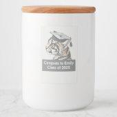 Diplôme Sujet Étiquette alimentaire (Devant)