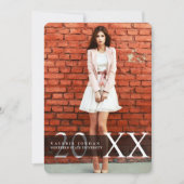 Diplômé Urbain, Cartes de Félicitations de Diplôme (Devant)