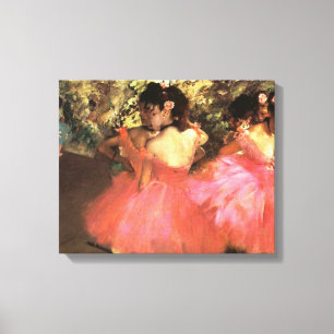 Diplômés danseurs en toile rose