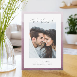 Dipped Border   Foto-Verloving Aankondiging