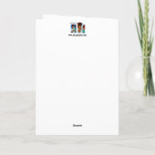 Dire carte de voeux papa (Dos)