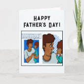 Dire carte de voeux papa (Devant)
