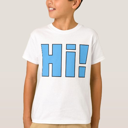 Dire de T-shirt d'enfants (Devant)