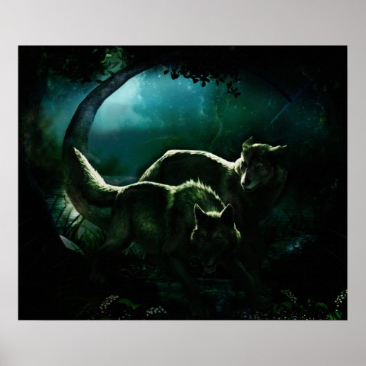 Dire wolf poster (Voorkant)