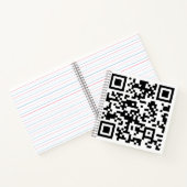 Direct aangemaakte QR-code (door uw URL in te voer Notitieboek (Binnen)