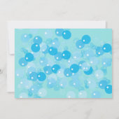 Direct bewerkbare Aqeeqah Boy Blue Invitation Kaar Kaart (Achterkant)