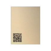Direct Bewerkbare QR-code sjabloon | Nepgoud Notitieblok (Gedraaid)