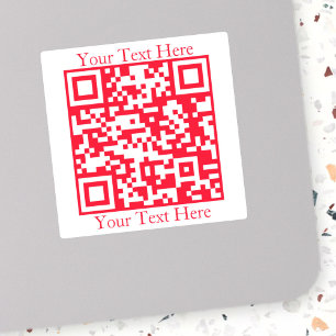 Direct Creëer een QR-code met een website Sticker
