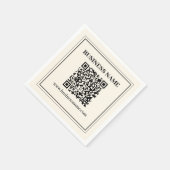 Direct Creëer een scanbare QR-code voor bedrijven Servet (Hoek)
