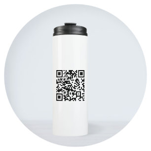 Direct Creëer QR-code (door uw URL in te voeren) Thermosbeker