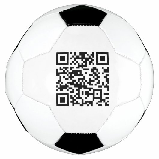 Direct Creëer QR-code (door uw URL in te voeren) Voetbal (Voorkant)