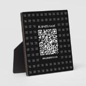 Direct Creëer scanbare QR-code en Logo-patroon Fotoplaat (Voorkant)