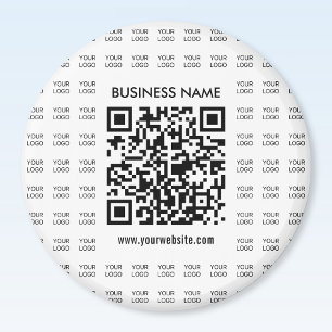 Direct Creëer scanbare QR-code en Logo-patroon Magneet