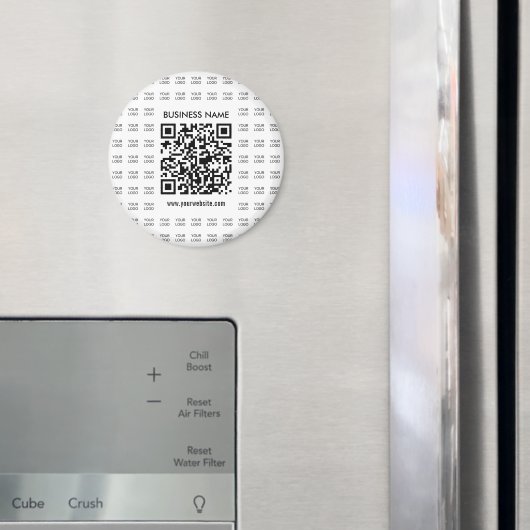 Direct Creëer scanbare QR-code en Logo-patroon Magneet (Insitu (Koelkast))