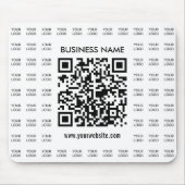 Direct Creëer scanbare QR-code en Logo-patroon Muismat (Voorkant)