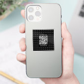 Direct Creëer scanbare QR-code en Logo-patroon Sticker (Telefoon)
