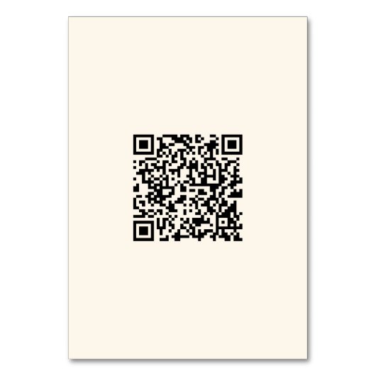 Direct een QR-code Creëer | Bewerkbaar op wit Kaart (Voorkant)