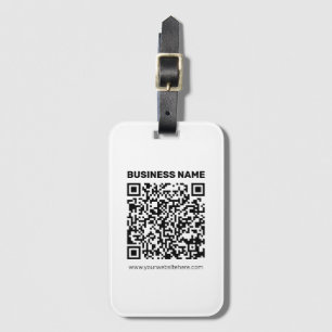 Direct een QR-code Creëer voor elk websiteadres Bagagelabel