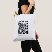 Direct een QR-code Creëer voor elk websiteadres Draagtas (Dichtbij)