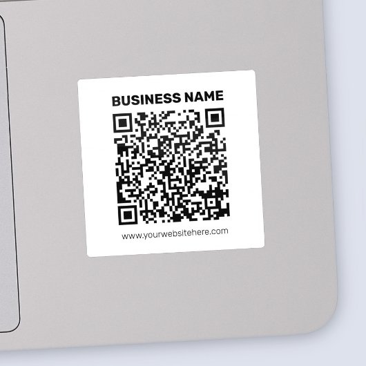 Direct een QR-code Creëer voor elk websiteadres Sticker