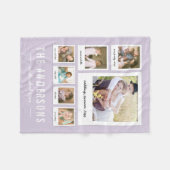 Direct fotocollage bewerkbare achtergrondkleur fleece deken (Voorkant (Horizontaal))