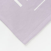 Direct fotocollage bewerkbare achtergrondkleur fleece deken (Hoek)