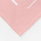 Direct fotocollage bewerkbare achtergrondkleur fleece deken (Hoek)