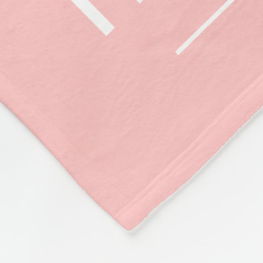 Direct fotocollage bewerkbare achtergrondkleur fleece deken (Hoek)