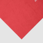 Direct je eigen QR-code Creëer | Bewerkbaar rood Tissuepapier (Detail)