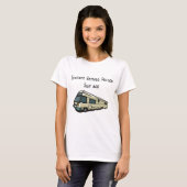 Direct RETIRED-persoon, gewoon RV toevoegen T-shirt (Voorkant volledig)