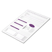 Direct Sales Daily Planning Notitieblok (Schuin)