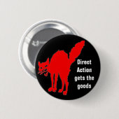 directe actie krijgt de goederen ronde button 5,7 cm (Voorkant /achterkant)
