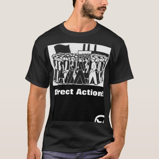 directe actie t-shirt (Voorkant)