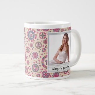 Directe foto - fotoframe met patroon jumbo beker