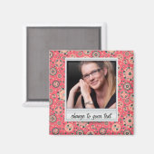 Directe foto - fotoframe met patroon magneet (Voorkant / Achterkant)