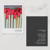 Directe foto - overeenkomsten visitekaartje (Voorkant / Achterkant)