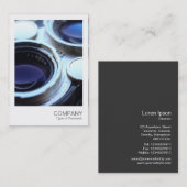 Directe foto -  TLR-camera Visitekaartje (Voorkant / Achterkant)