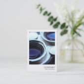 Directe foto -  TLR-camera Visitekaartje (Staand voorkant)