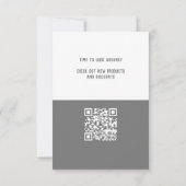 Directe Gray Corporate QR Code Produit (Achterkant)